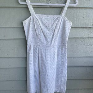BROOKS BROTHERS EYELET DRESS***OLD MONEY TREND